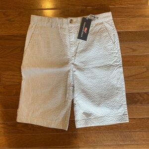 Vineyard vines boy seersucker breaker shorts 18